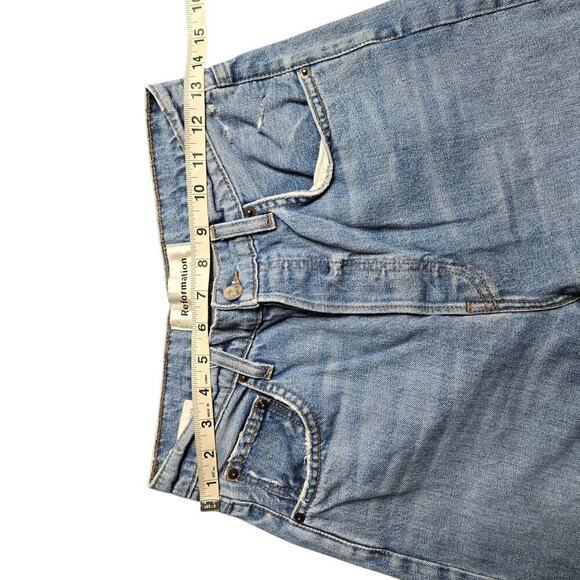Reformation Cynthia High Waist Relaxed W/ Cuff Size: 27 - Picture 4 of 6
